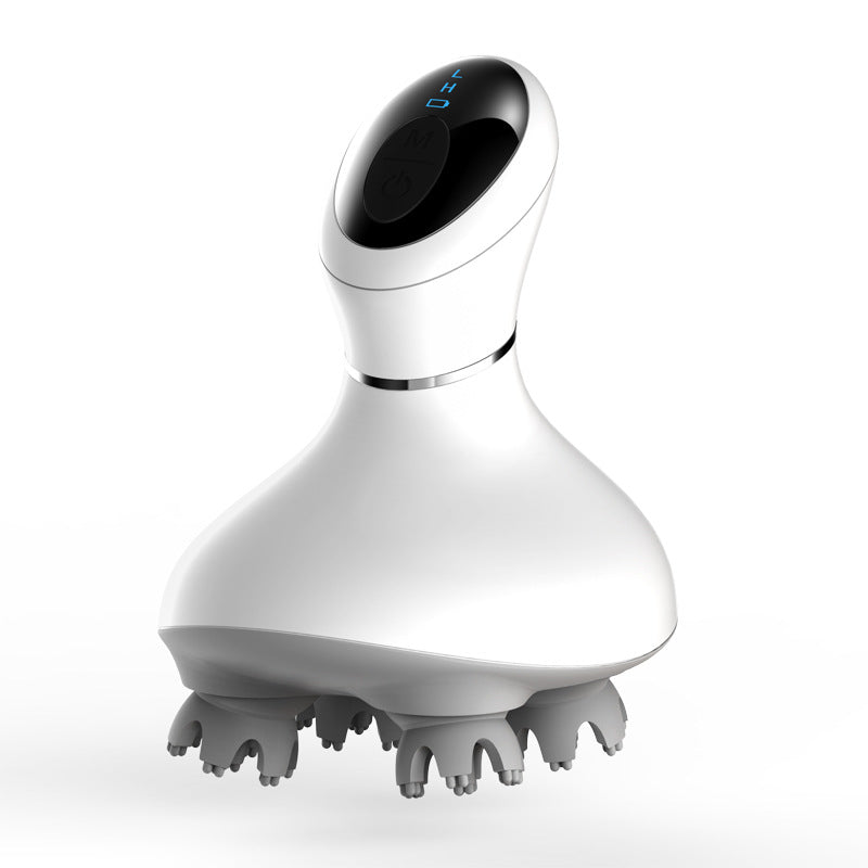 Rechargeable scalp massager detail