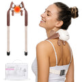 Cordless heated neck massager