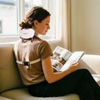Heated neck massager for home and office