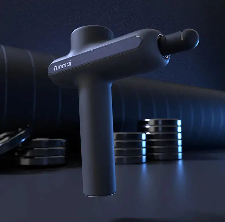 Cordless Massage Gun, Multiple Speeds, Interchangeable Heads