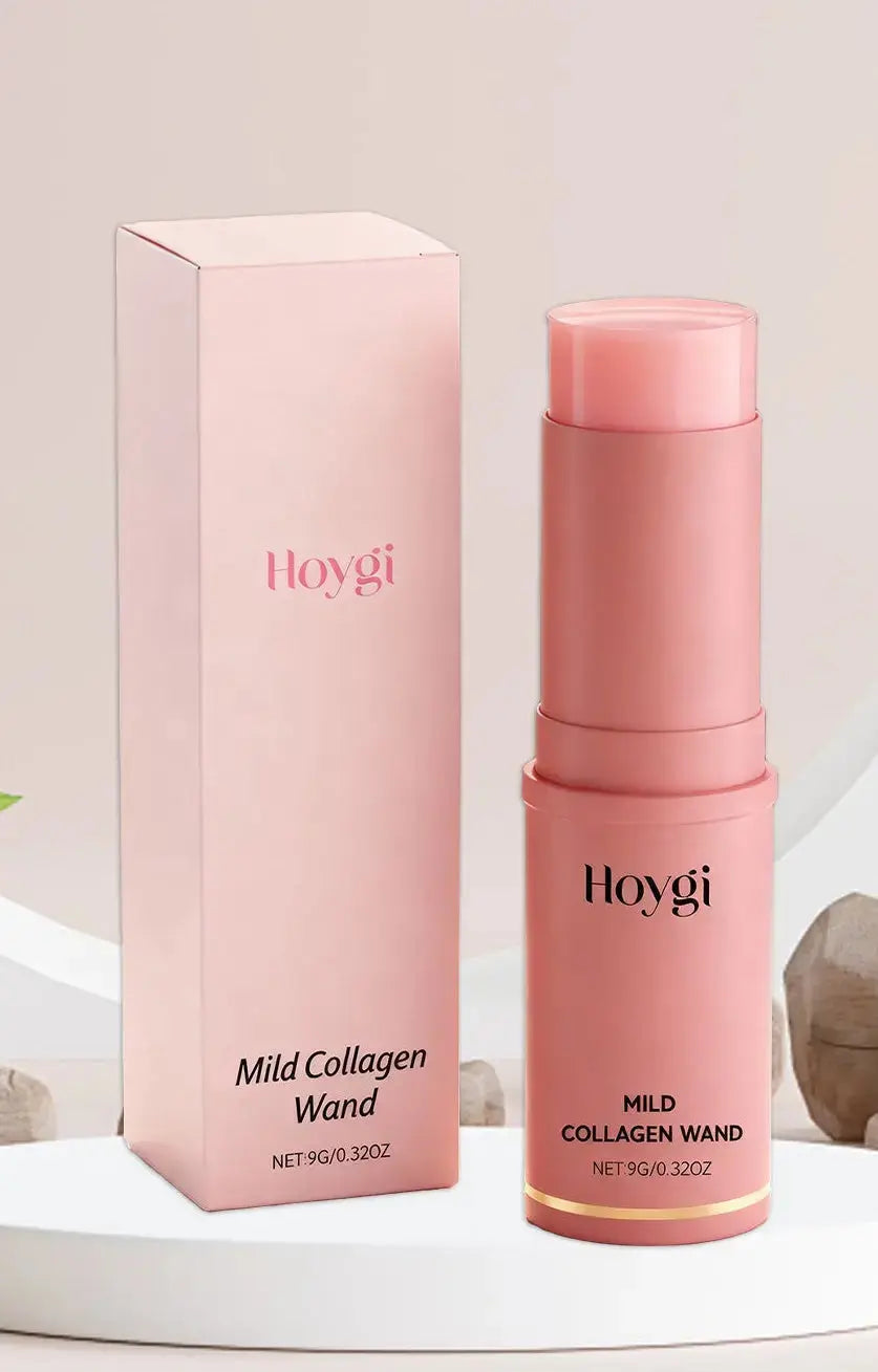 Portable collagen face stick for travel